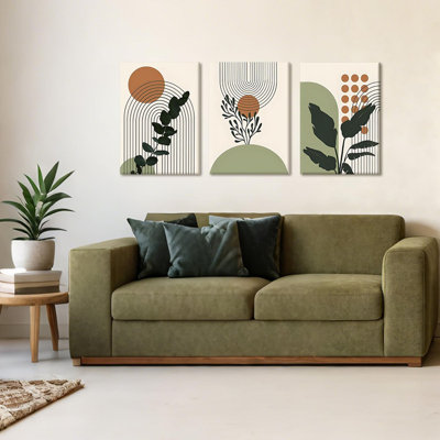 3 Piece Wrapped Canvas Print