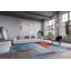Martine Silk Abstract Area Rug in Blue/Purple/Red-1078237971