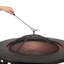 Starkey Round Steel Wood Burning Smokeless Fire Pit
