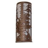 2 - Light Flush Mounted Sconce