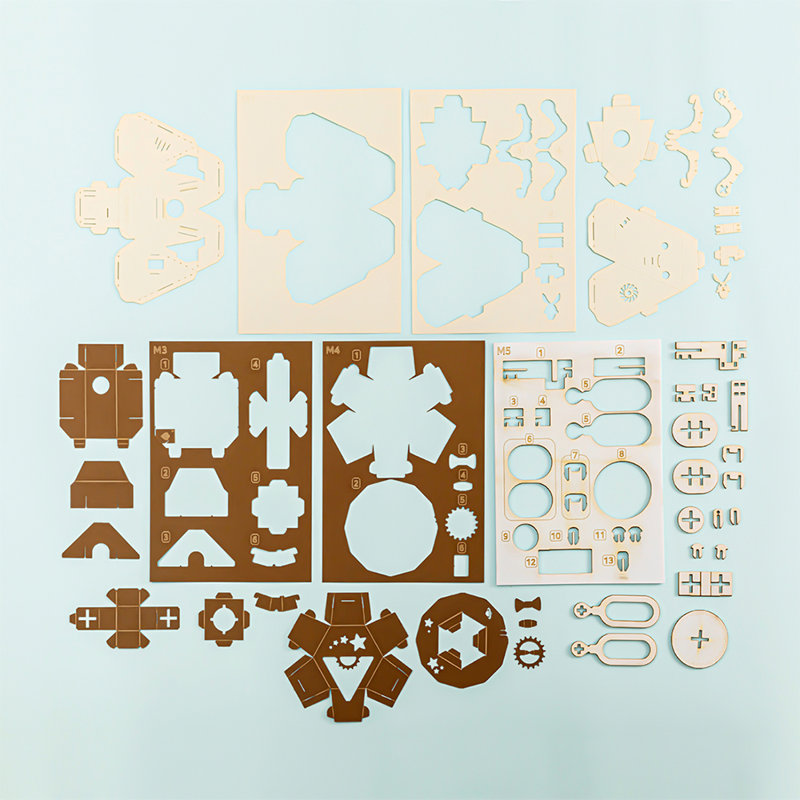 RBT Paper Robots Making Kit Learning Tools