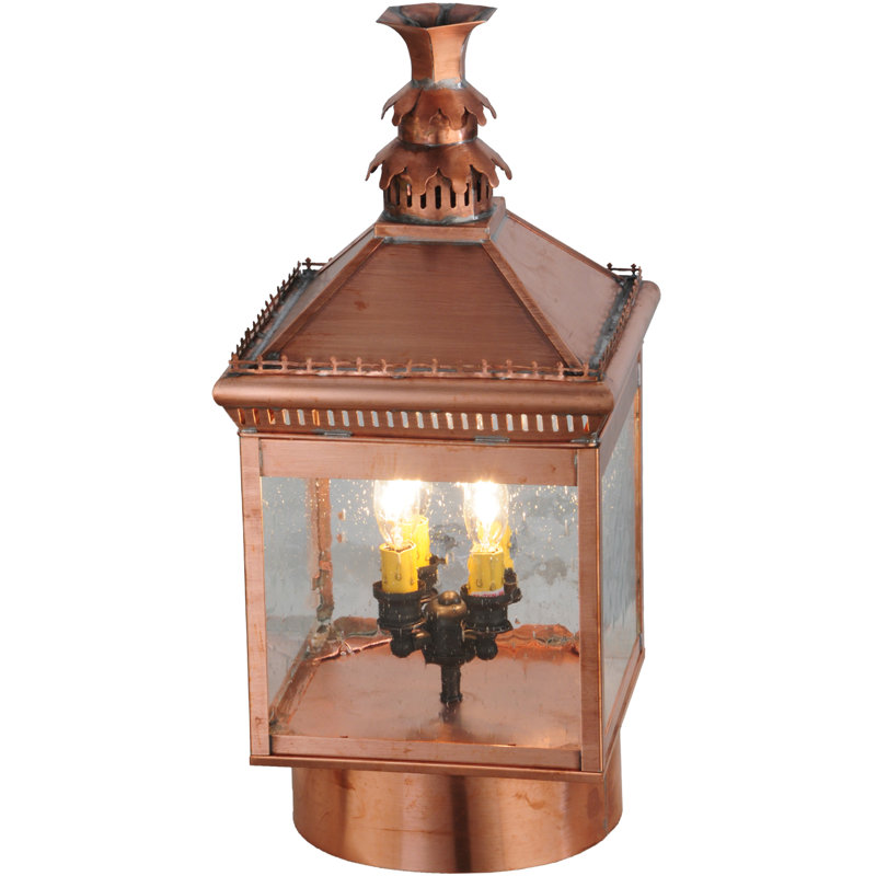 Rustic Lodge 4 - Light Lantern Head