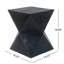 Table d'appoint en béton 14,25 po Prismatic Symmetry