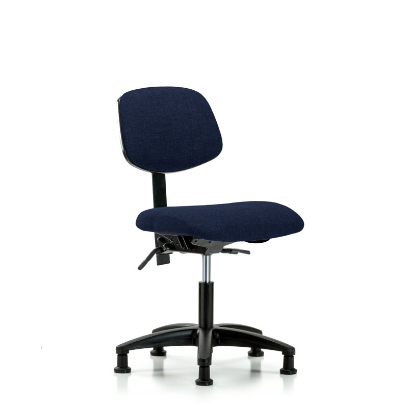 Jailyn Task Chair, Glides, Yes, Navy