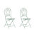 Cotto 2 - Person Metal Patio Dining Set with Round Table