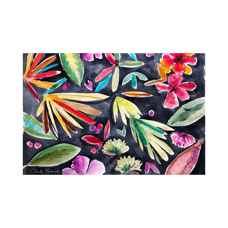 Cactus II 1 Piece Painting on Canvas, 45.72cm H x 66.04cm W x 1.91cm D, Wrapped Canvas