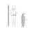 DeGrailly Crystal Glass Floor Vase-1253375153