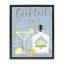  «Cocktail Time Gin Recipe», art mural encadré flottant par Angela Nickeas-167289252-167289253