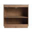 Meuble-lavabo autoportant contemporain avec lavabo en céramique, 2 portes à fermeture douce et support de rangement-43221734