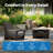 Step2 Midnight Ridge SwitchBack Adirondack Chair with Back Support, All-Weather Patio & Fire Pit Seating