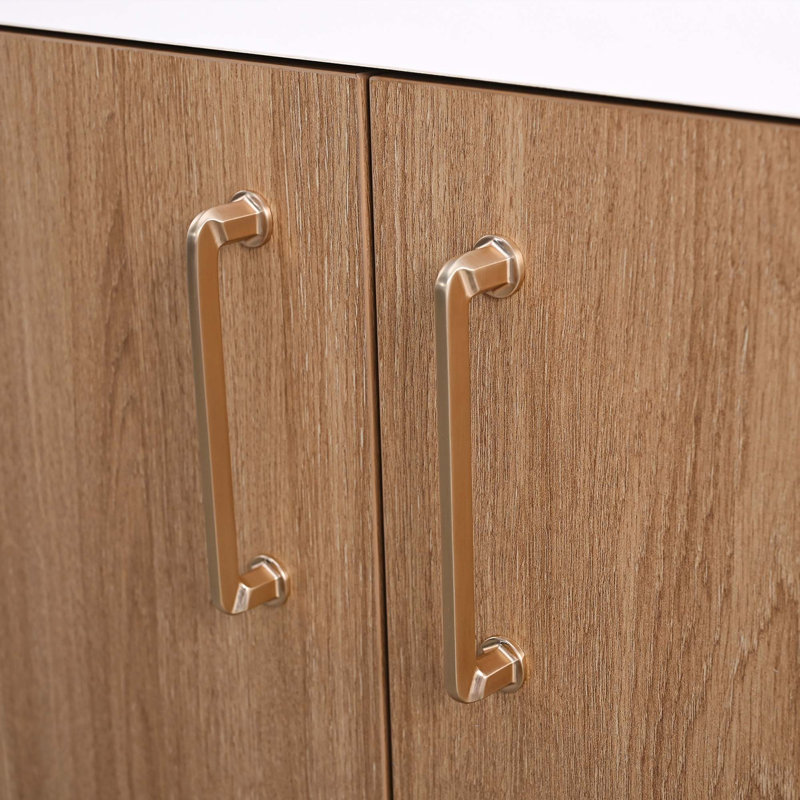 Meuble-lavabo moderne flottant avec rangement spacieux et portes à fermeture silencieuse, 24"