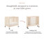 Origami Mini Portable Crib-1055659280