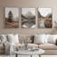Art mural encadré sur toile, rétro muraux abstraits pour chambre à coucher-1668609047-1668609042