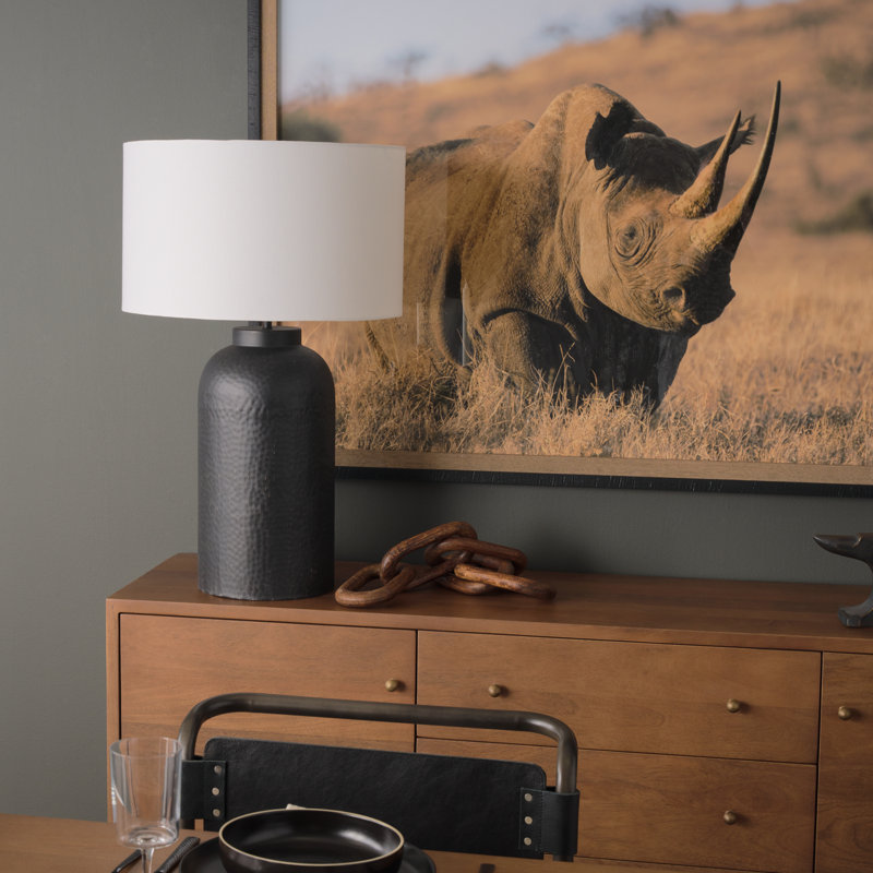 Lampe de table Camareon, Noir