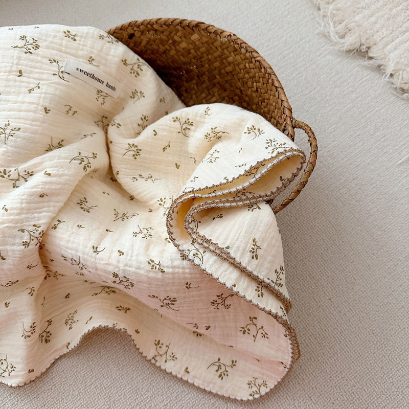 Couverture mignonne pour bébé en coton