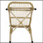 Ensemble de 2 chaises d'extérieur en osier de patio en osier pour terrasse, piscine, jardin-1136130025