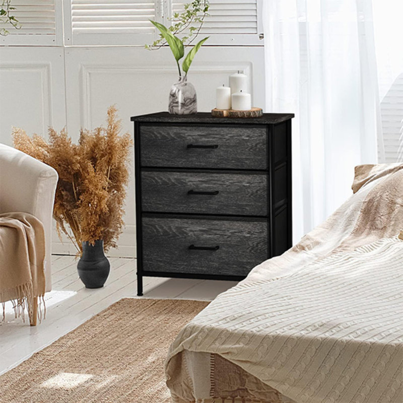 Konnar 16.5'' W Solid Wood Nightstand
