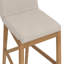 Tabouret de bar à dossier exposé avec pieds en bois massif, ensemble de 2-1593326193-1593326092-1593326196