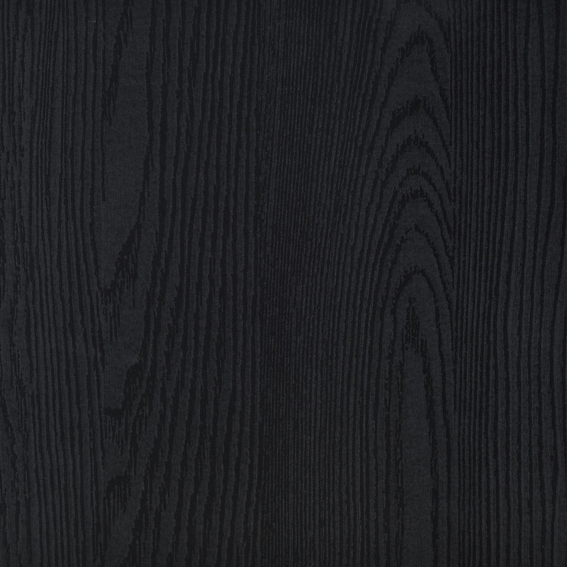 Rectangular Engineered Laminate Coffee Table In Black