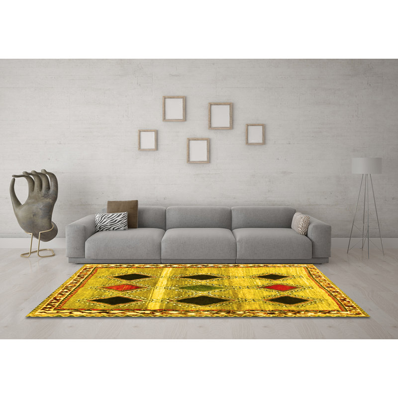 Performance Oriental Indoor Rug, Square 4'