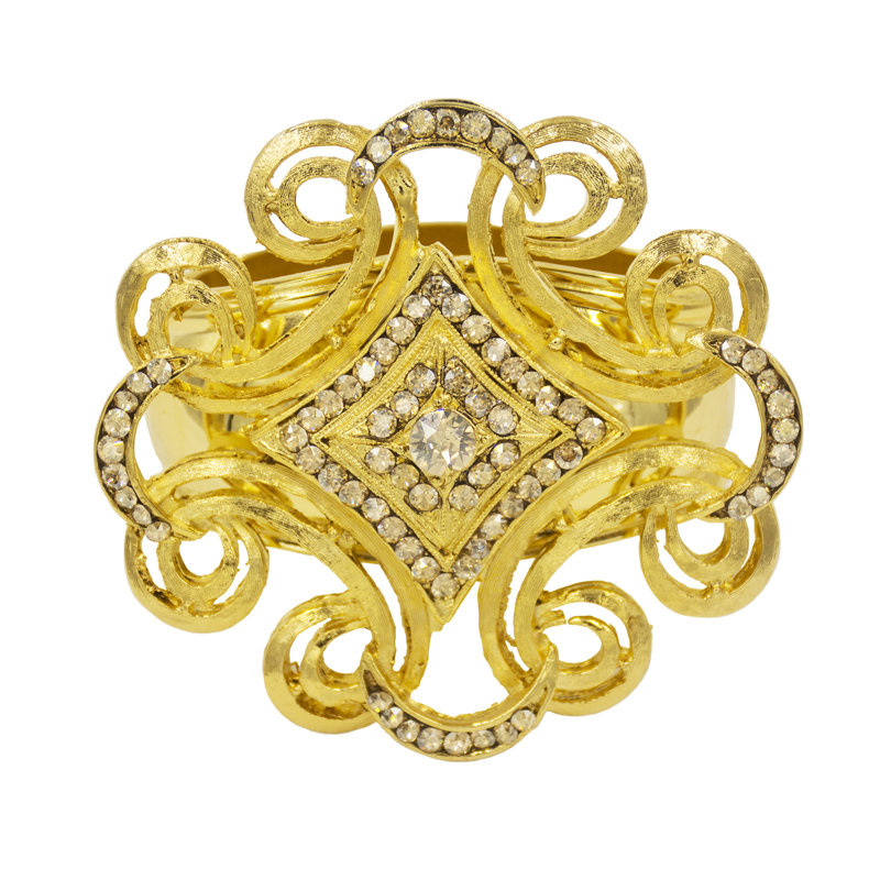Royal Napkin Ring Gift Box, Gold