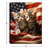 Patriotic Kittens 8X6 Lighted Tabletop Canvas