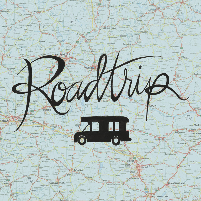 " Road Trip II " by Grace Popp, 30" H x 30" W x 1.25" D