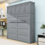 Lit escamotable avec tablettes confort peu encombrantes-1775242359-1775242357
