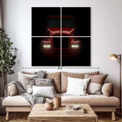 Mehar Dark Red Truck