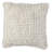 Stoystown Solid Colour Wool/Polyester/Cotton Throw Pillow