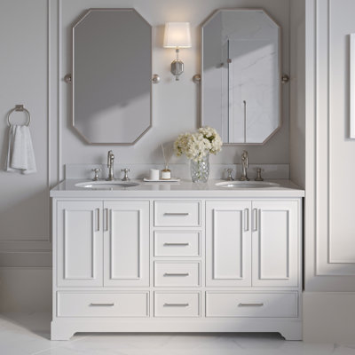 Peightyn 60.75'' Double Bathroom Vanity Base Only