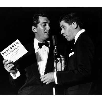 Dean Martin with Jerry Lewis Performing on Stage - Unframed Photograph -  Globe Photos Entertainment & Media, 4823676_108