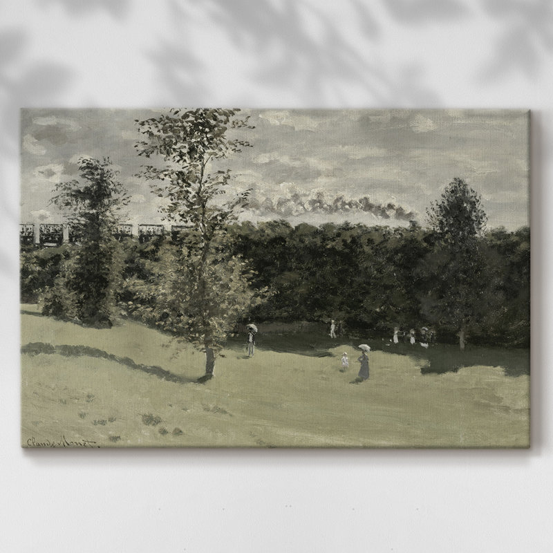 Paysages rétro-D III - Cavas enveloppés de galerie, 24X36