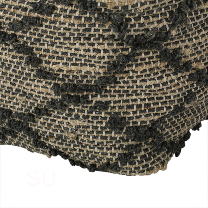 Pouf carré Poncho pour chambre à coucher, salon