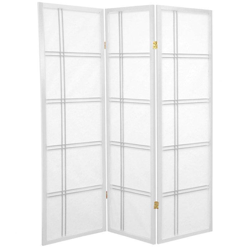 Cloison pliante Keitez, Blanc, 5