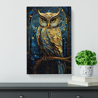 Owl - Wrapped Canvas