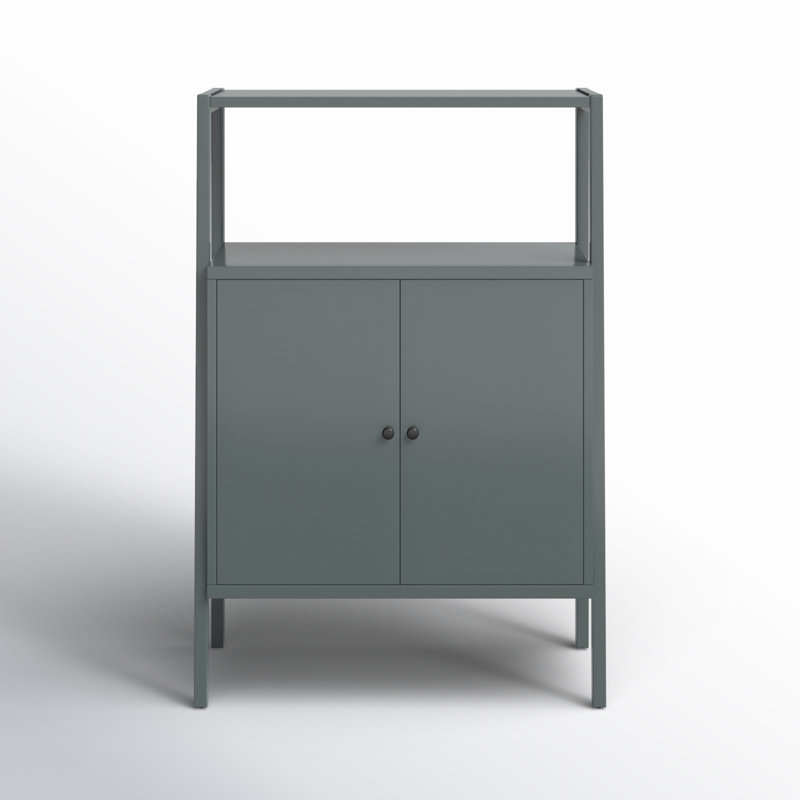 Faulkner 32'' Bar Cabinet, Gray Green