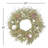 Dried Flower Grains, Beargrass, Beach Coastal Seashells, Sand Dollars, and Starfish Wreath -27165632