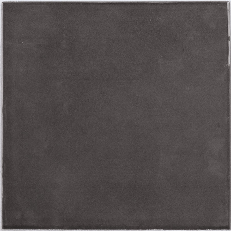 San Miyos 5" x 5" Porcelain Wall & Floor Tile, Black