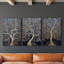 Lanscape Study Series XXXVII - Ensemble de toiles tendues avec châssis Premium - Prêt à être accroché-863472397