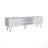 Vassel TV Stand, Entertainment Unit With Hinged Drawers And Hairpin Legs-1275898537