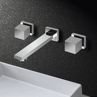 Robinet mélangeur mural pour salle de bain BathSelect Mera