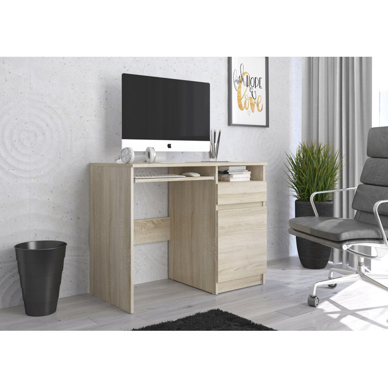 Riemy Computer Table, Tan
