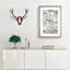Fossils and Skeletons LXV by Oliver Goldsmith - Picture Frame Drawing Print on MDF-55724447-55724448