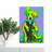 "Funky Frisbee" Print on Wrapped Canvas-21668984