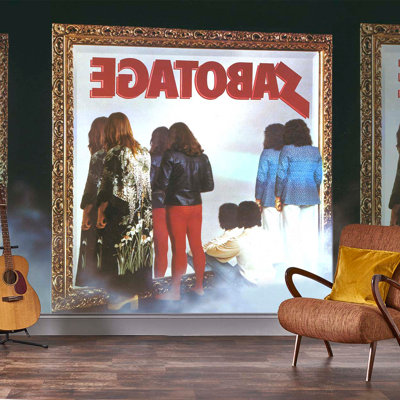 Black Sabbath Sabotage 2.5m X 50cm Matte Wall Mural