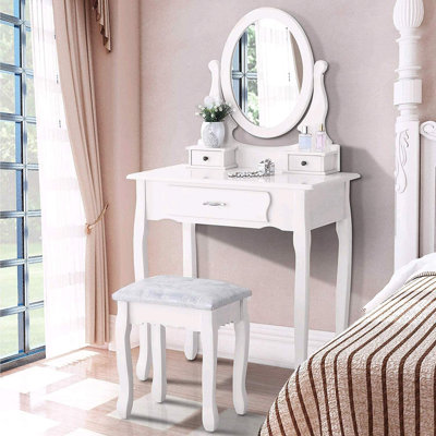 Abarne Dressing Table with Mirror