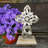 San Cristobal Table Cross - White Wash