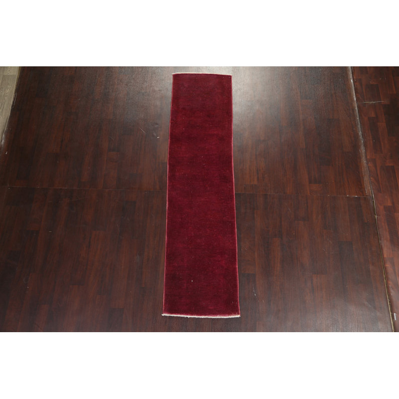 Tapis de couloir à motif persan surteint teint à la main Hilltop