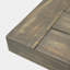 Grey Wood Bench For Gardens And Patios - Versatile Elegant Outdoor Seating Strong Enjoy